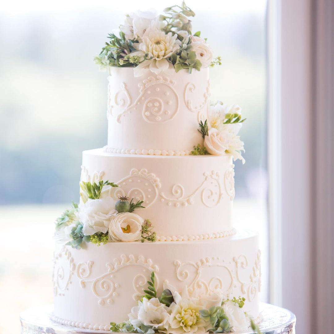 DIY wedding cake
