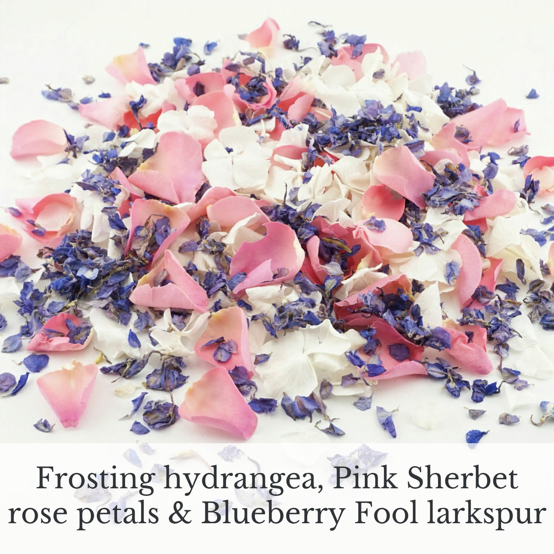 Create Your Own Petal Mix - Freeze-Dried Petals, Larkspur & Wildflower - Add up to 4 Petals