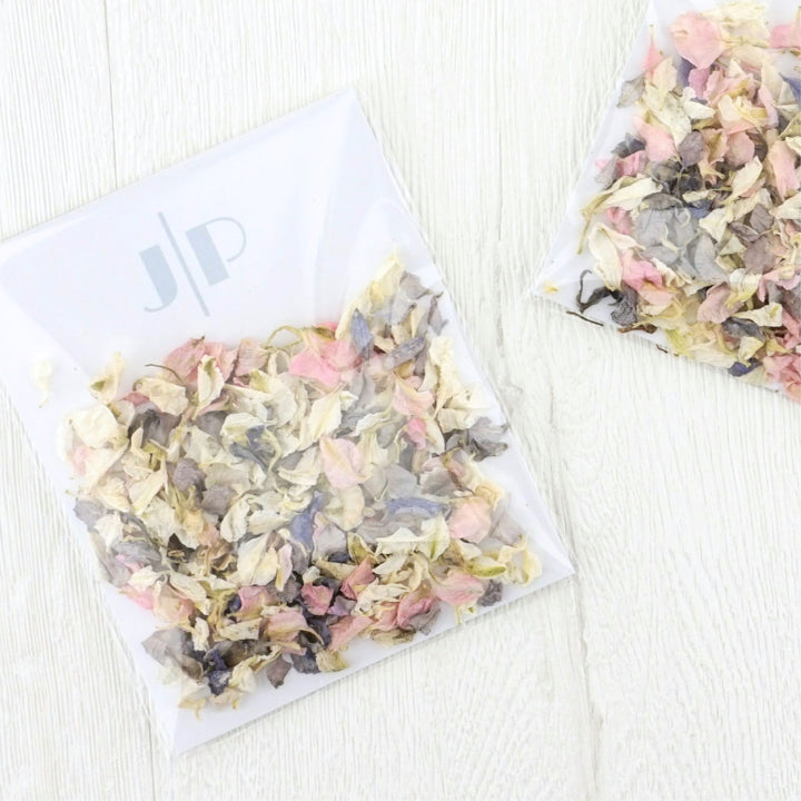 Charleston Personalised Confetti Envelopes Eco-friendly Biodegradable
