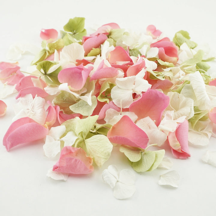 Afternoon Tea Dried Petal Confetti Mix Biodegradable Wedding Wedding Confetti