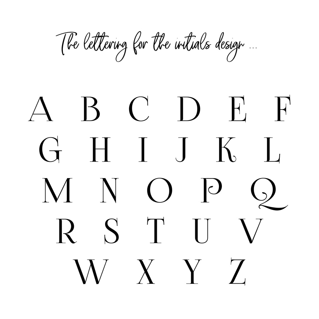 Initials Personalised Confetti Envelopes Eco-friendly Biodegradable