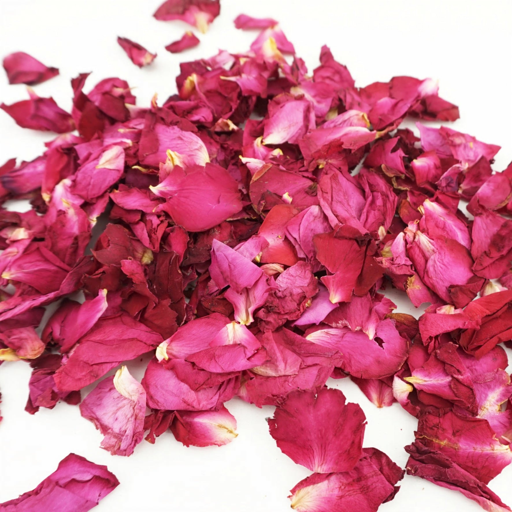 Dry rose petals
