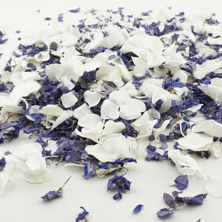 Something Blue Dried Flower Petal Mix Biodegradable Wedding Confetti