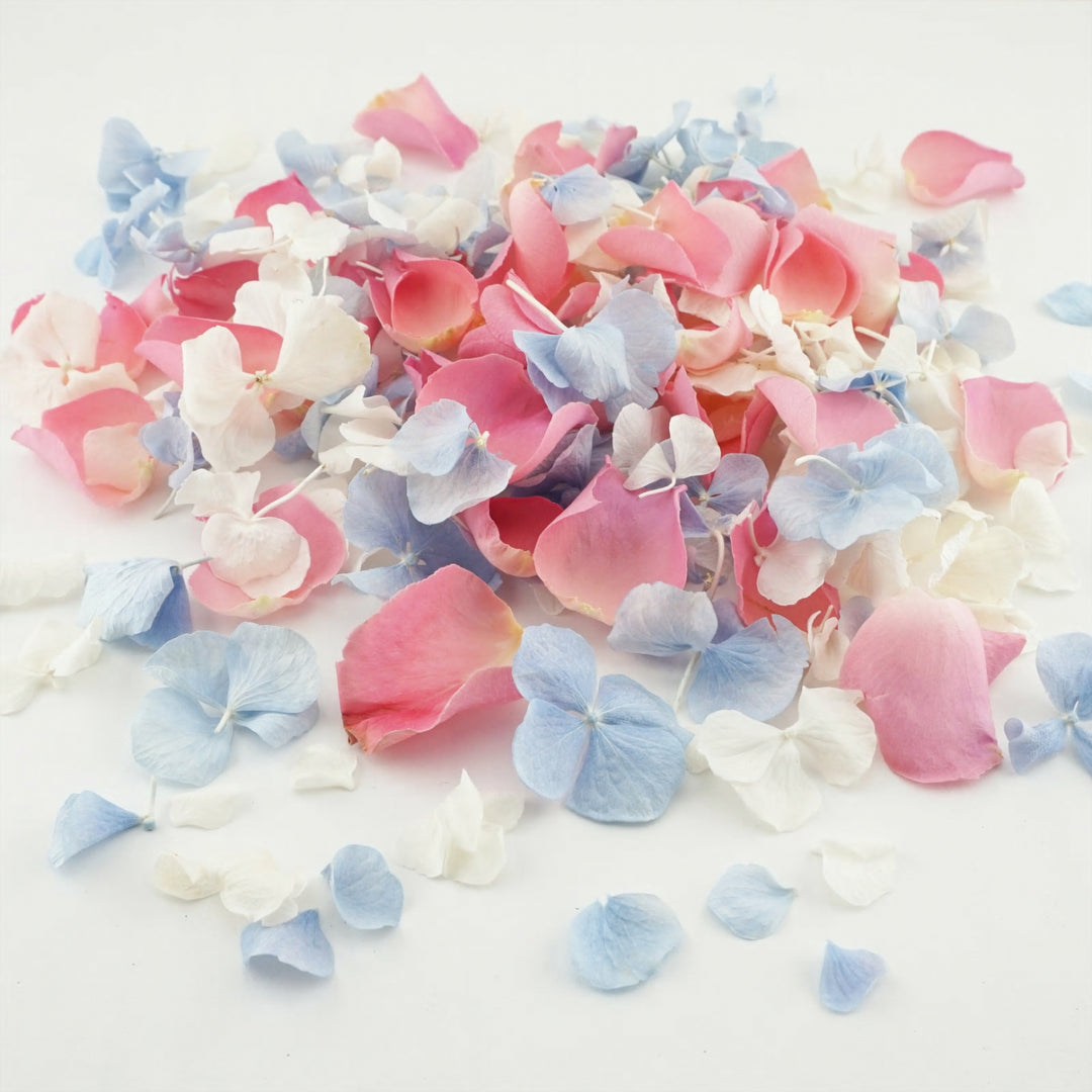 Summer Fete Dried Petal Confetti Mix Biodegradable Wedding Confetti