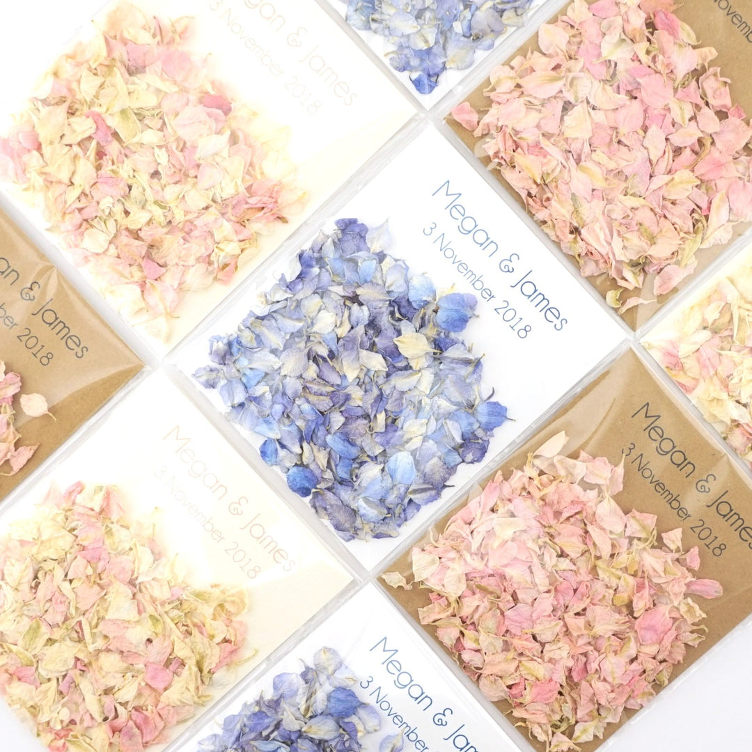 Personalised Simplicity Confetti Envelopes Eco-friendly Biodegradable