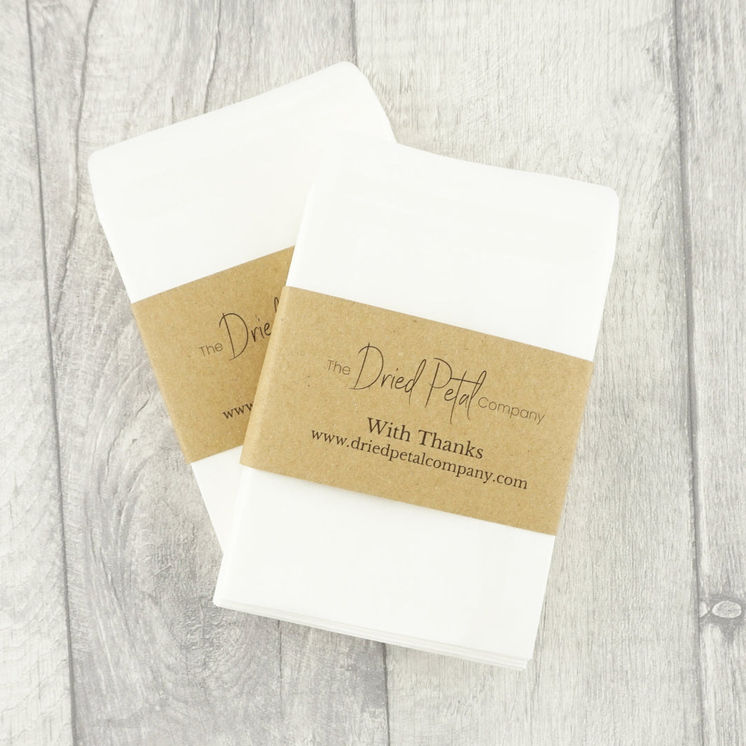 Glassine Envelopes with Peel & Seal Flap 9x11.7cm (Empty)