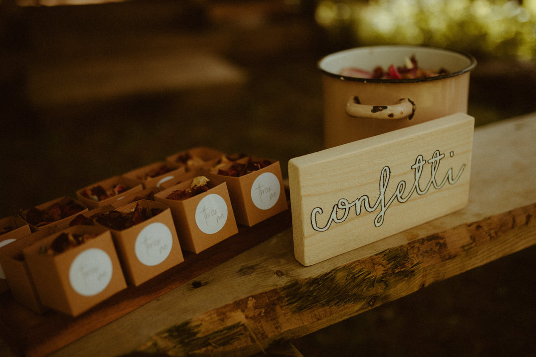 How Much Wedding Confetti Do You Need? A Guest-Count Guide