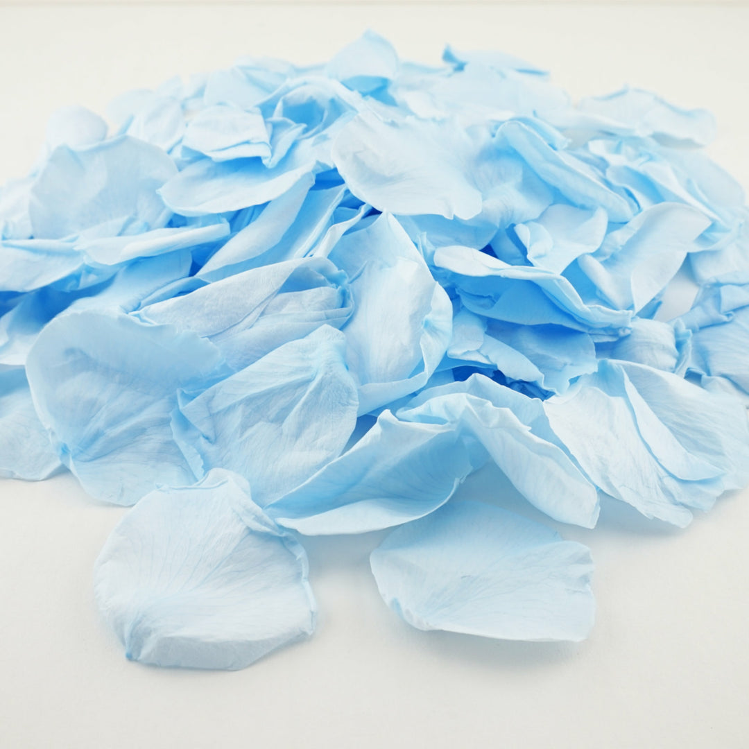 Beautiful Blue - Preserved rose petals - wedding confetti - biodegradable confetti - The Dried Petal Company