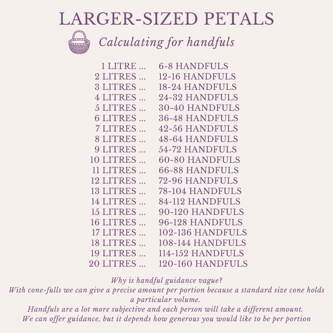 Freeze-Dried Rose Petals Wedding Confetti Blushing Bride