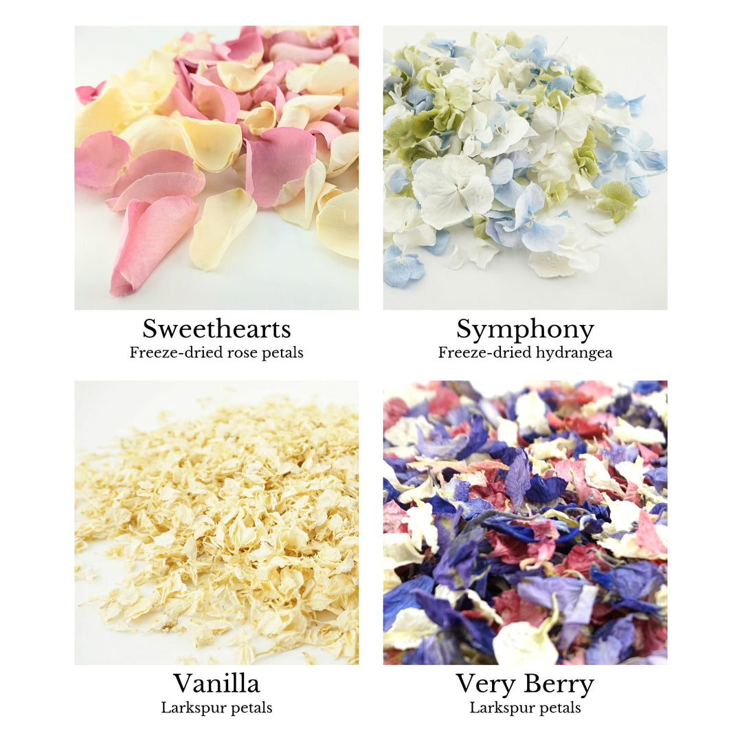 Sample Pack - Wedding Confetti Petals