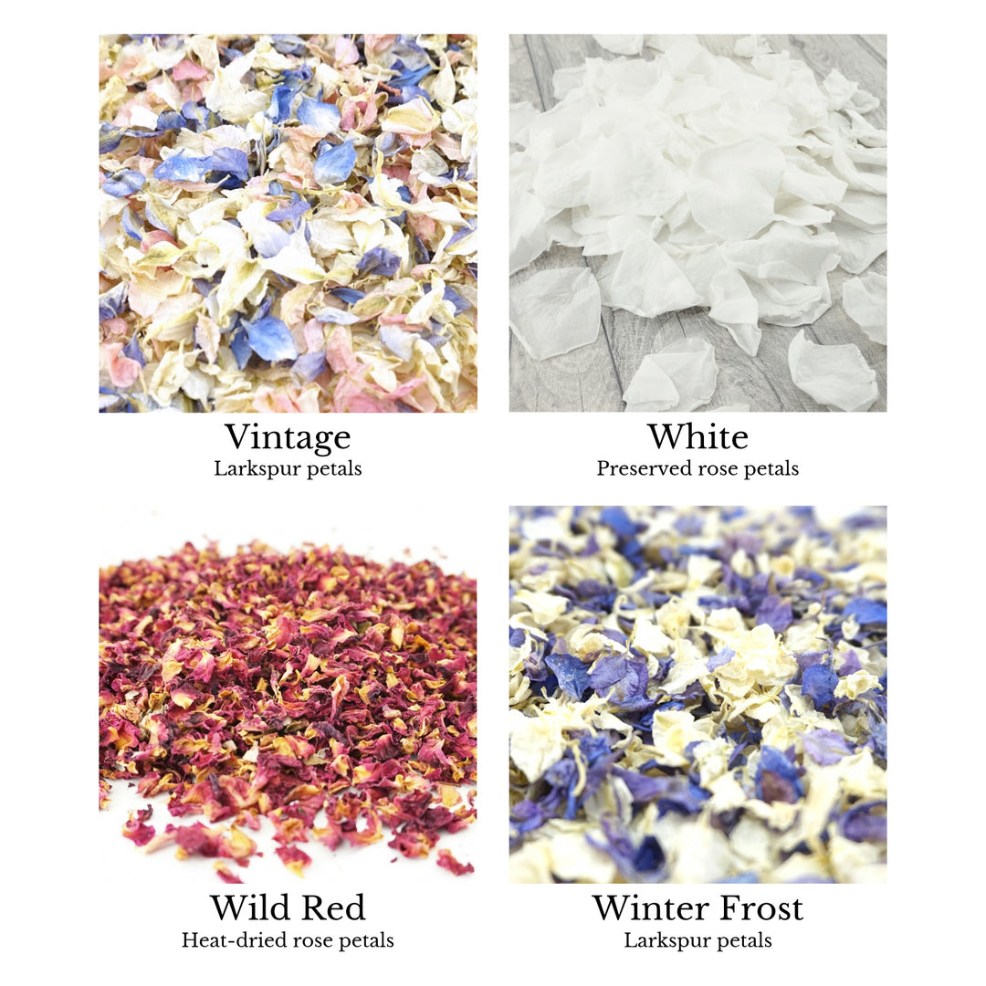 Sample Pack - Wedding Confetti Petals
