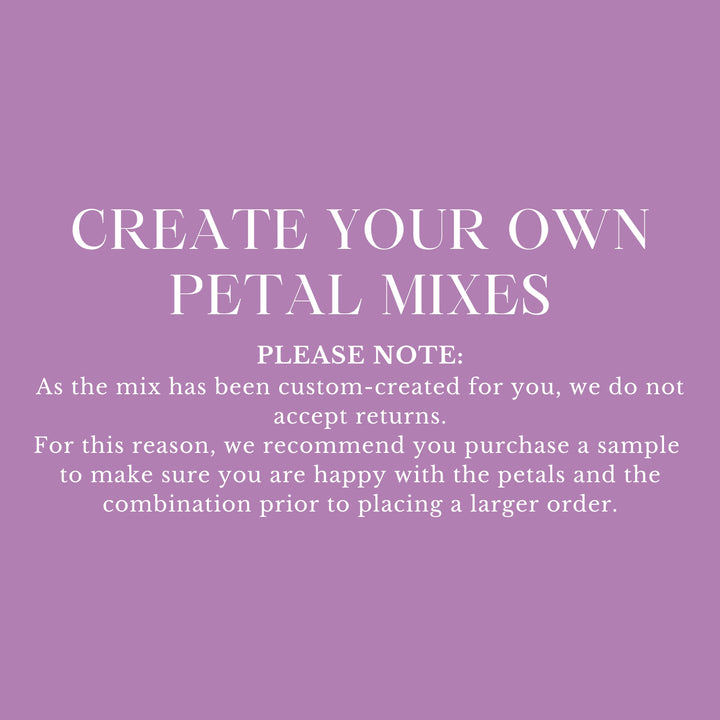 Create Your Own Petal Mix - Freeze-Dried Petals, Larkspur & Wildflower - Add up to 4 Petals