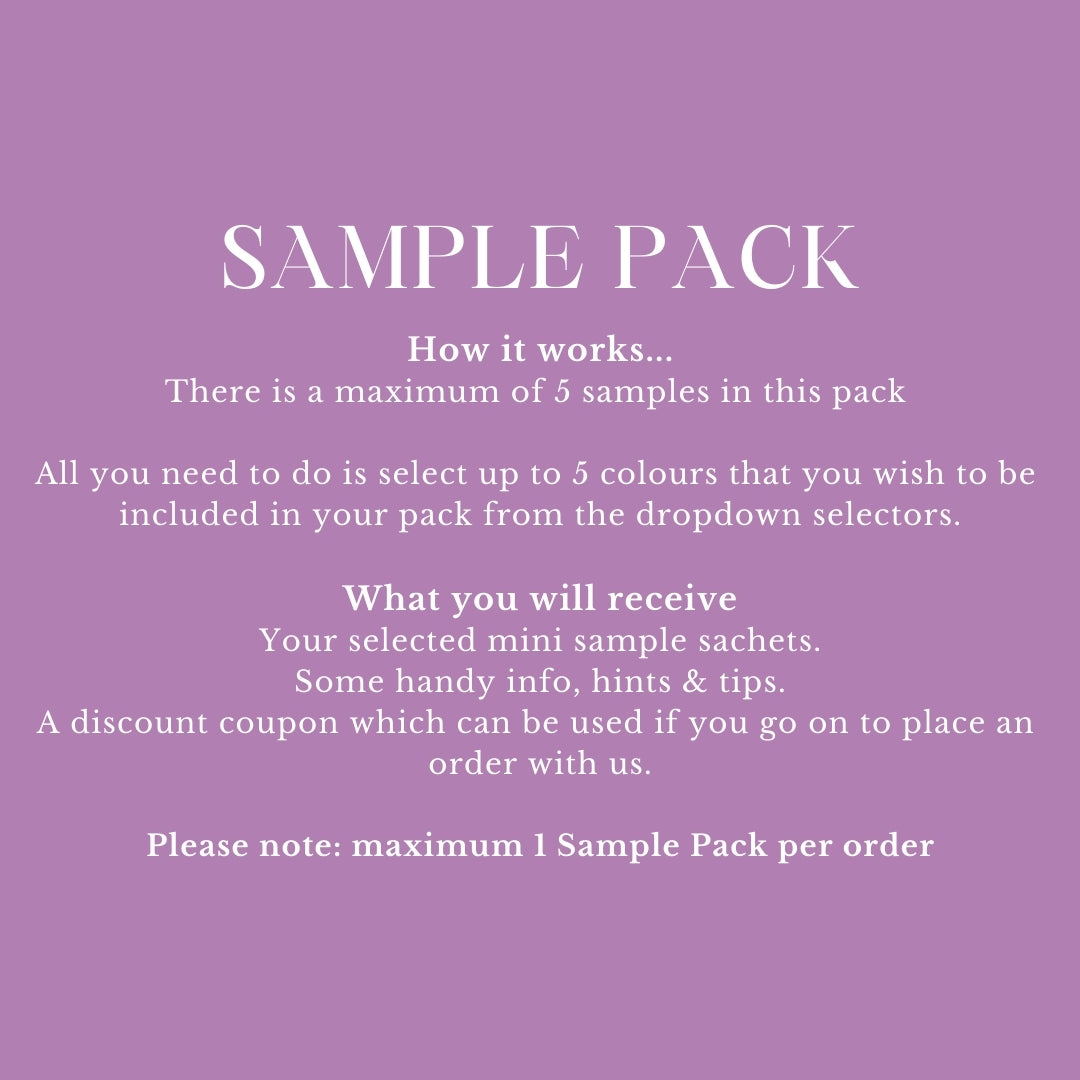 Sample Pack - Choose up to 5 Confetti Colours