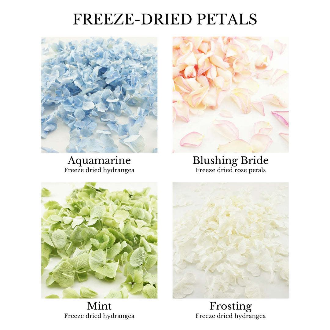 Custom Petal Mix - Freeze-Dried Petals - Add up to 4 Petals