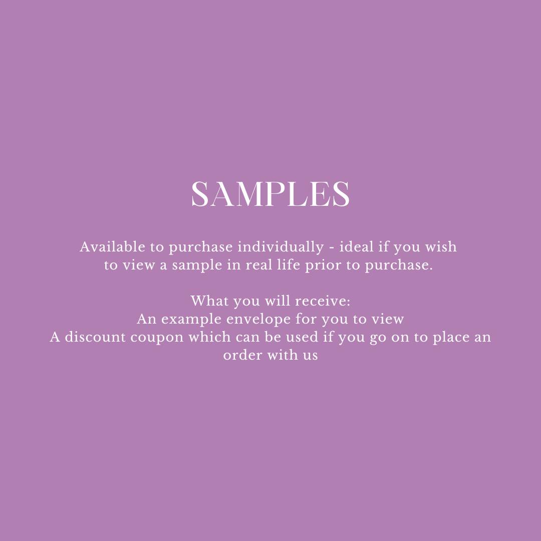 Printed Glassine Envelopes for Confetti Bags Watercolour Leaf Throw Me (Empty)