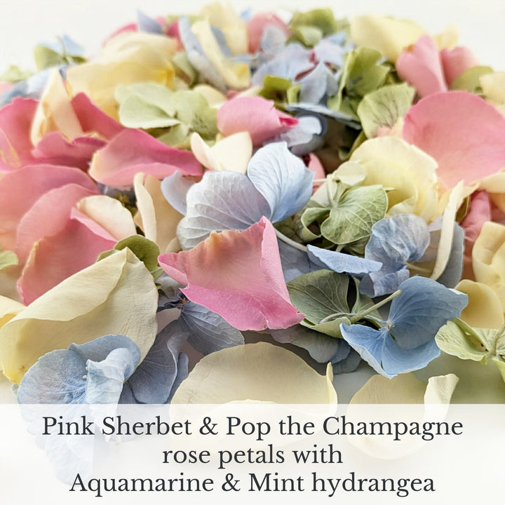 Custom Petal Mix - Freeze-Dried Petals - Add up to 4 Petals