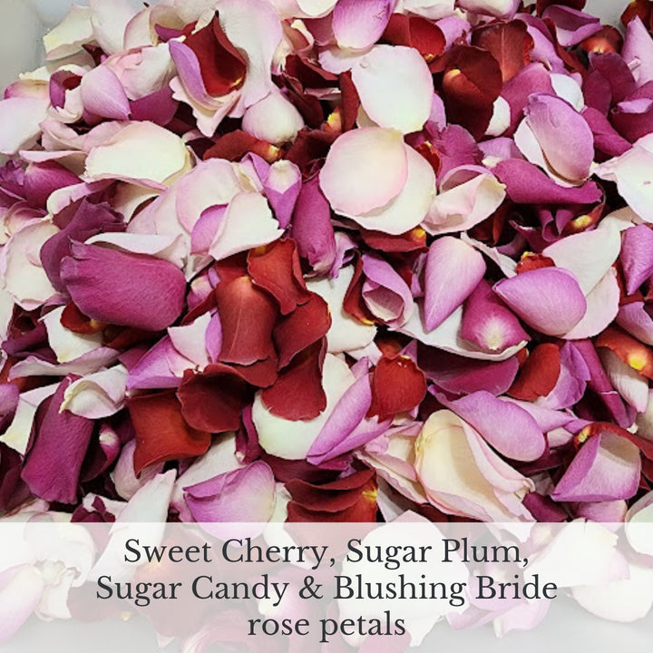 Create your own petal mix - inspiration photo - ideas for your custom mix - The Dried Petal Company