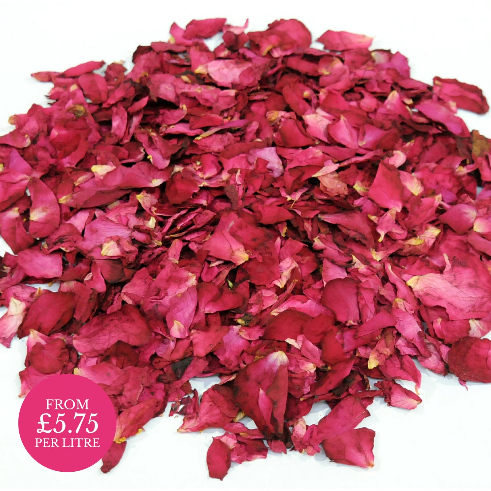Love Affair - Dried Petal Wedding Confetti - rose petals - red rose petals - natural confetti - biodegradable confetti - flower confetti - budget petals - The Dried Petal Company