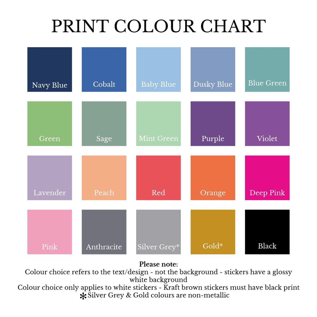 Personalised Glassine Envelopes for Confetti Bags Forever DIY (Empty)