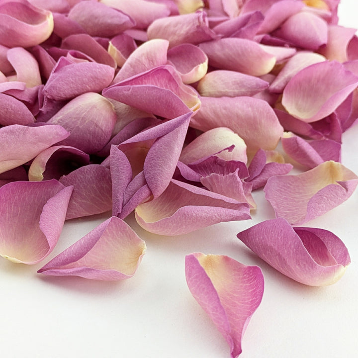 Sugar Candy Freeze Dried Rose Petals Biodegradable Confetti