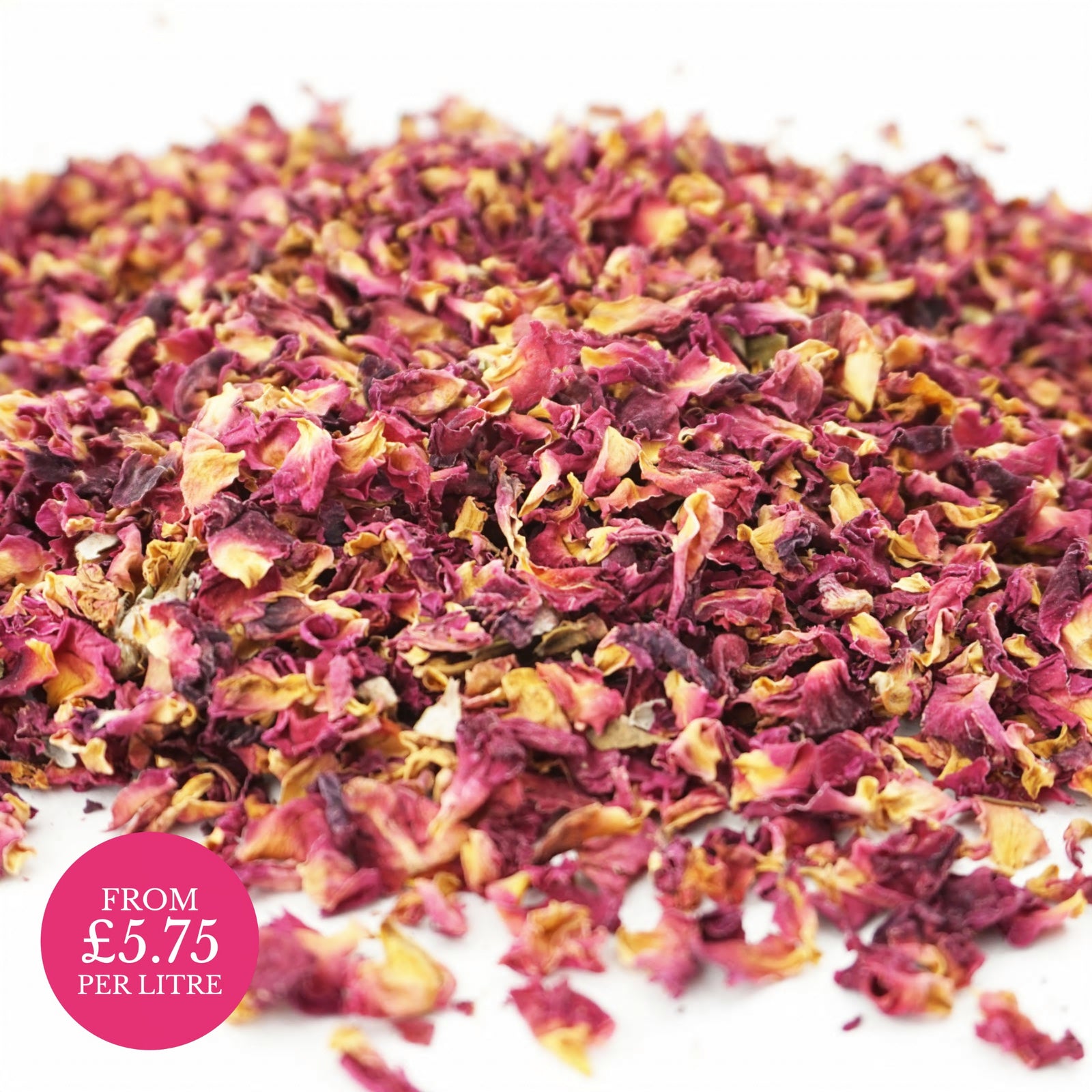 Wild Red - Dried Petal Wedding Confetti - rose petals - red rose petals - natural confetti - biodegradable confetti - flower confetti - budget petals - The Dried Petal Company