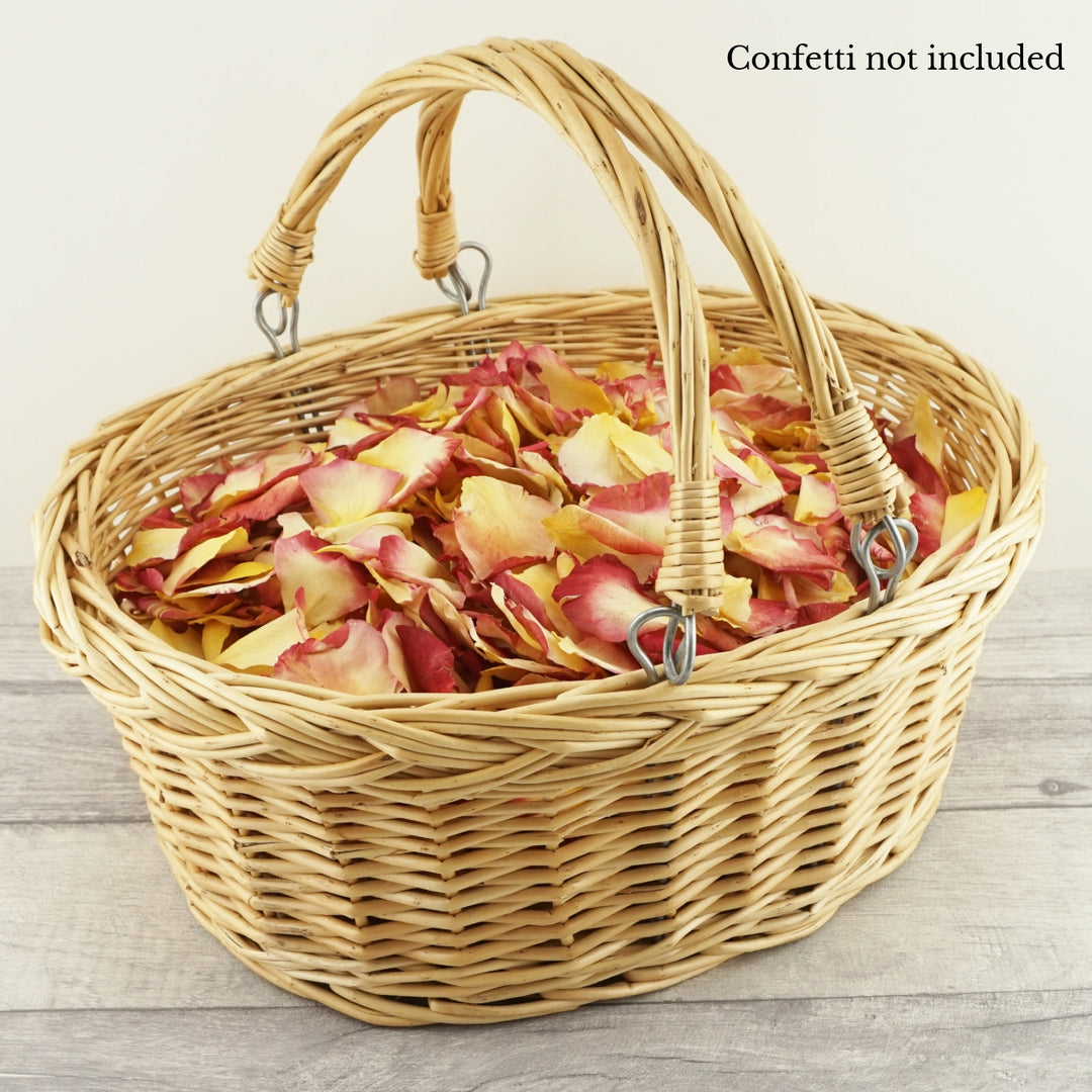 Confetti Basket for up to 5 Litres of Petals (Empty)