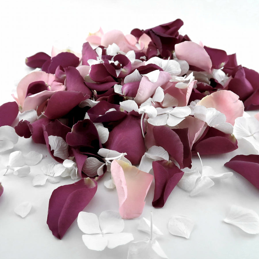 Mackleys  Biodegradable Dried Rose Petal Confetti