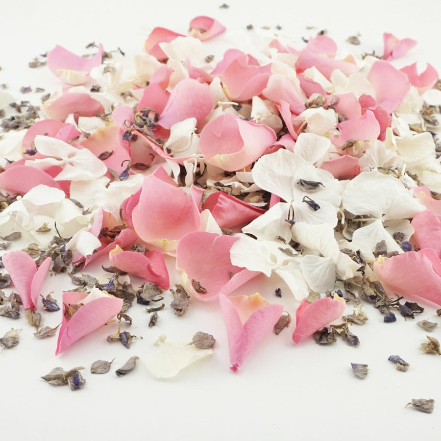 Something Blue Dried Flower Petal Mix Biodegradable Confetti – The