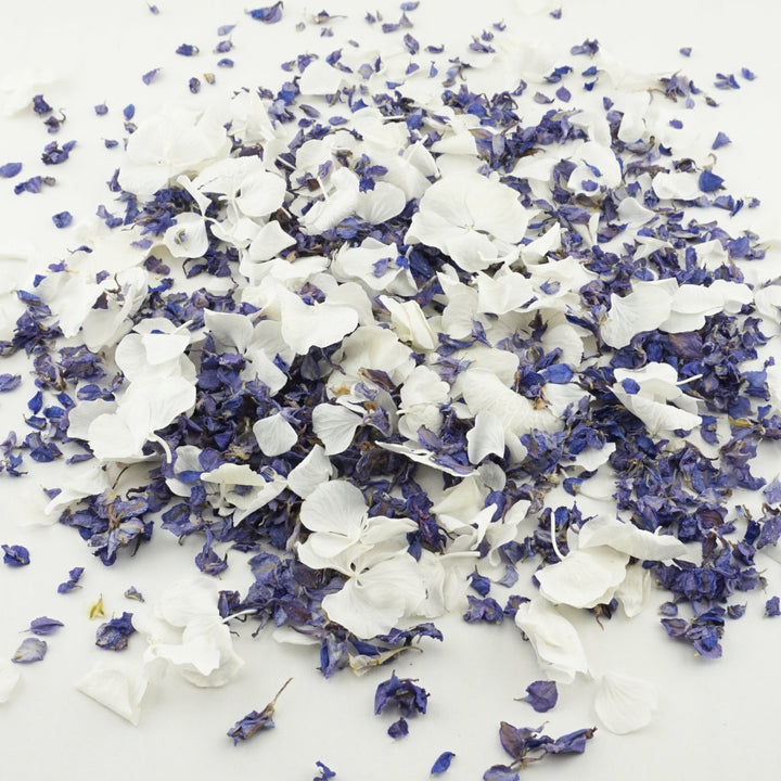 Something Blue Dried Flower Petal Mix Biodegradable Confetti