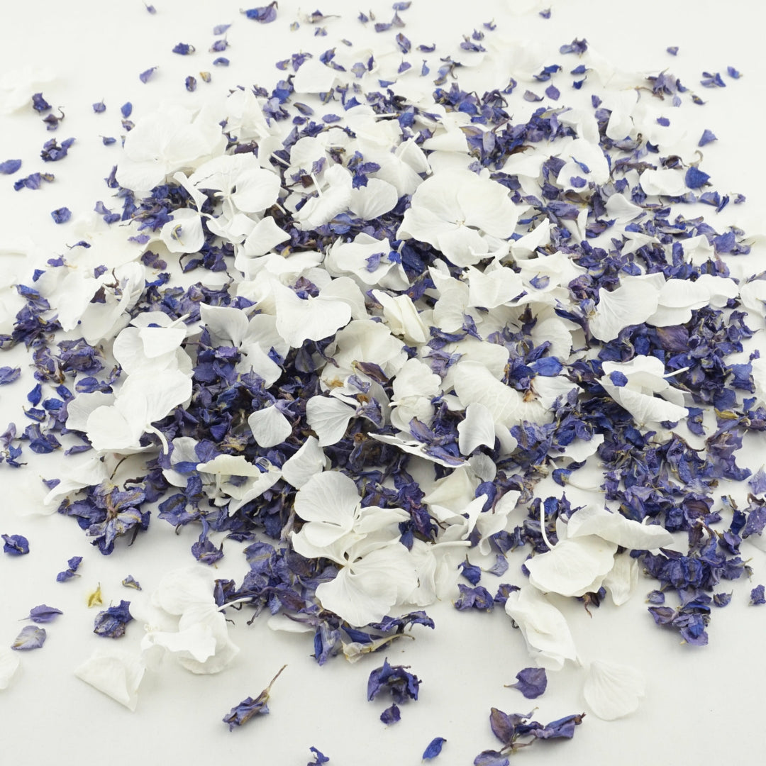 Something Blue Dried Flower Petal Mix Biodegradable Confetti – The Dried  Petal Company