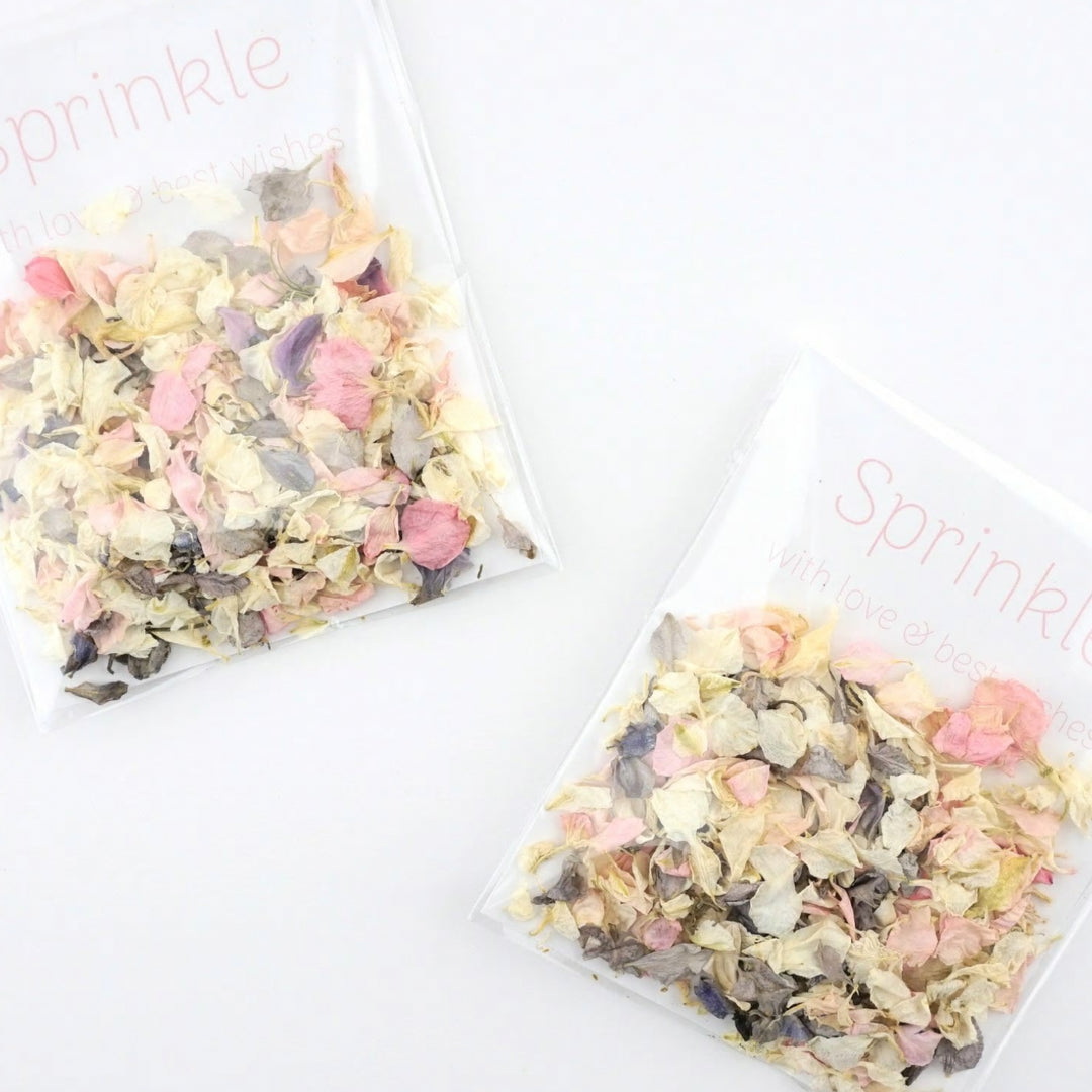 Sprinkle with Love Confetti Envelopes Eco-friendly Biodegradable