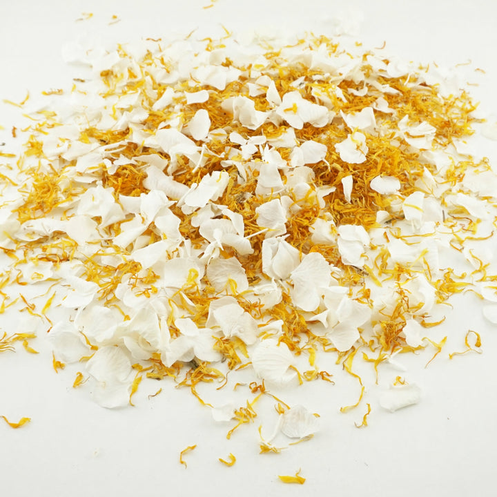 Sunny Spells Dried Petal Confetti Mix Biodegradable Confetti