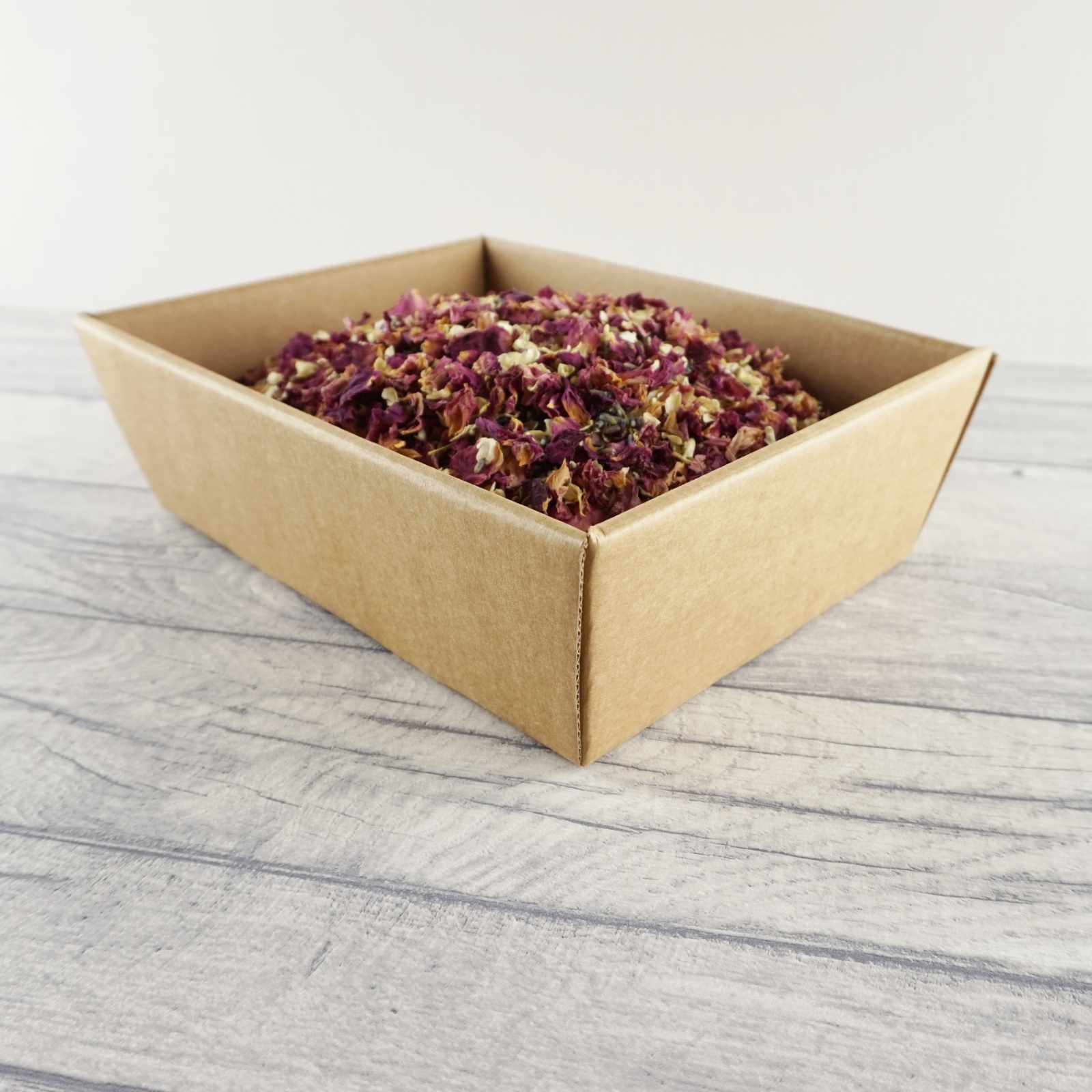 Confetti tray - tray for petals - wedding confetti tray - for 2 litres of confetti - The Dried Petal Company